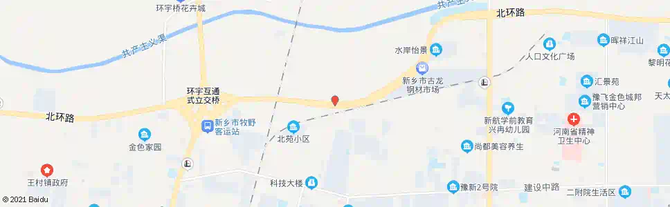 新乡建北一路北环路口_公交站地图_新乡公交_妙搜公交查询2025