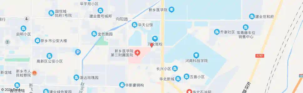 新乡三附院_公交站地图_新乡公交_妙搜公交查询2025