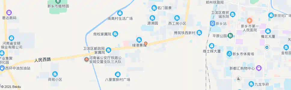 新乡人民路南高村路口_公交站地图_新乡公交_妙搜公交查询2025