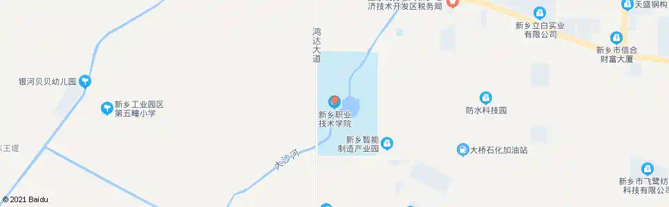 新乡新乡职业技术学院_公交站地图_新乡公交_妙搜公交查询2025
