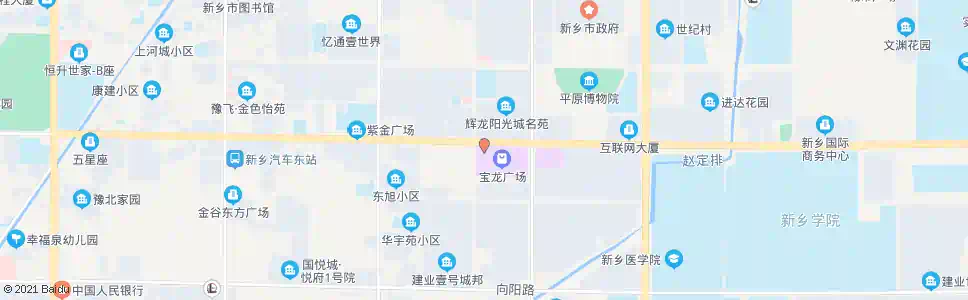 新乡金穗大道新一街站_公交站地图_新乡公交_妙搜公交查询2025