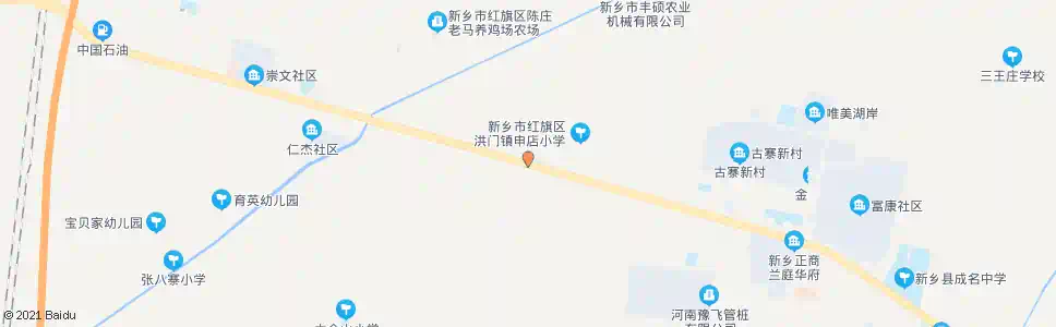 新乡申店_公交站地图_新乡公交_妙搜公交查询2025