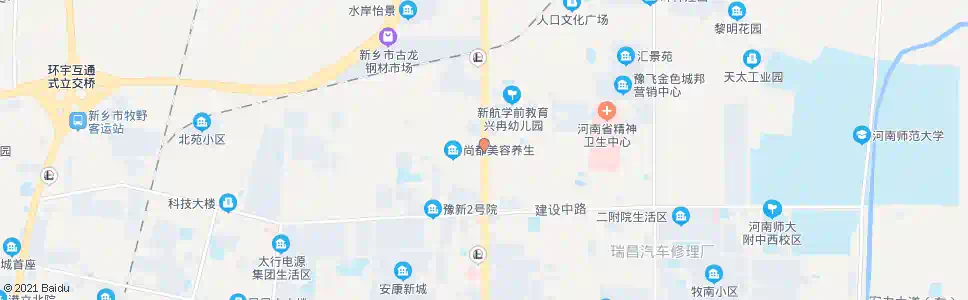 新乡杨岗北_公交站地图_新乡公交_妙搜公交查询2025