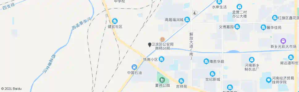 新乡商校_公交站地图_新乡公交_妙搜公交查询2025