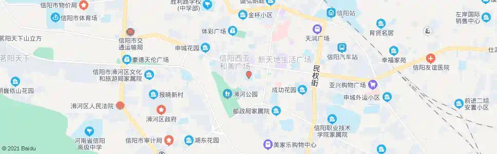 信阳358高中_公交站地图_信阳公交_妙搜公交查询2025