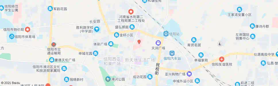 信阳财贸医院_公交站地图_信阳公交_妙搜公交查询2025