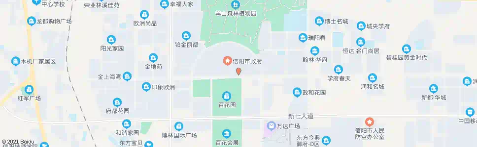 信阳市行政中心_公交站地图_信阳公交_妙搜公交查询2025