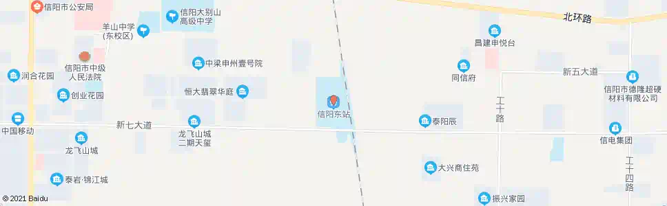 信阳东关_公交站地图_信阳公交_妙搜公交查询2025