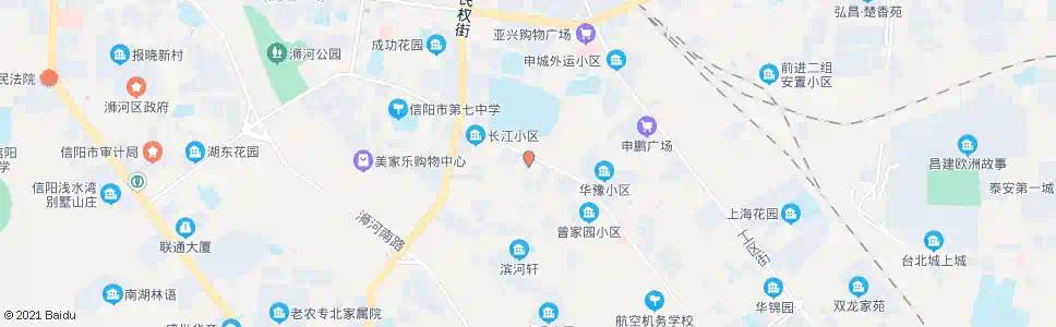 信阳百花园_公交站地图_信阳公交_妙搜公交查询2025