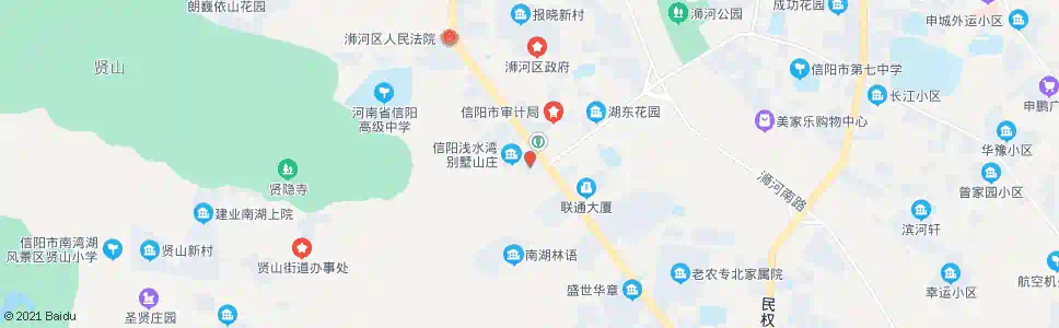 信阳市检察院_公交站地图_信阳公交_妙搜公交查询2025