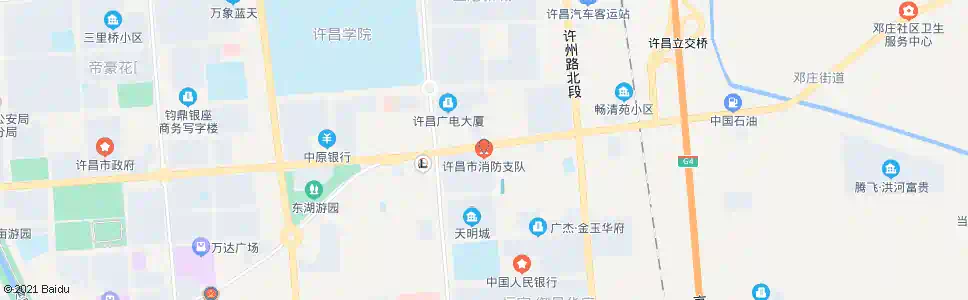 许昌消防支队_公交站地图_许昌公交_妙搜公交查询2025