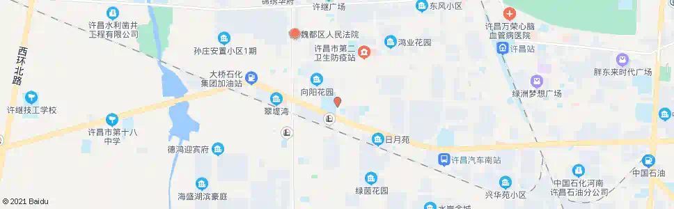 许昌向阳路新兴路口_公交站地图_许昌公交_妙搜公交查询2025