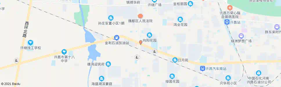 许昌延安路口_公交站地图_许昌公交_妙搜公交查询2025