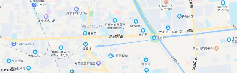 许昌新兴路与毓秀路口_公交站地图_许昌公交_妙搜公交查询2025