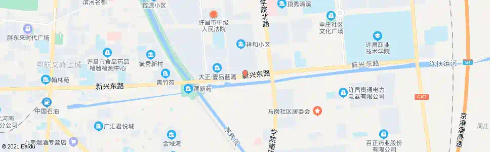 许昌金桥小区_公交站地图_许昌公交_妙搜公交查询2025