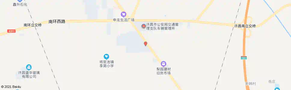 许昌金三角市场_公交站地图_许昌公交_妙搜公交查询2025