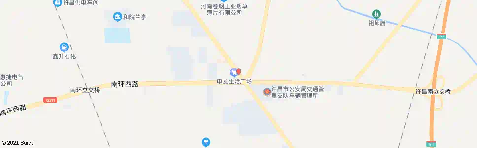 许昌梨园转盘_公交站地图_许昌公交_妙搜公交查询2025