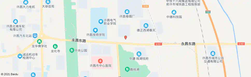 许昌烟机厂_公交站地图_许昌公交_妙搜公交查询2025