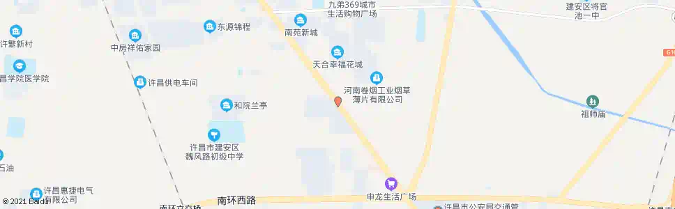 许昌文兴路(文兴路)_公交站地图_许昌公交_妙搜公交查询2025