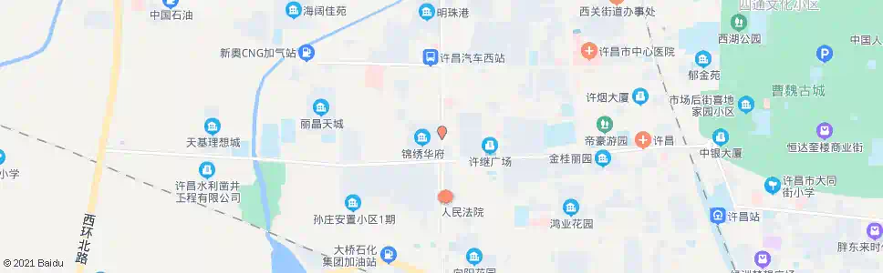许昌许继大道路口_公交站地图_许昌公交_妙搜公交查询2025