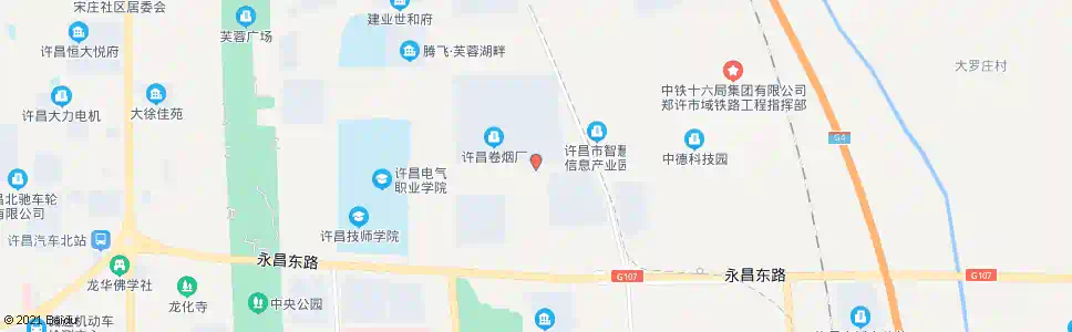 许昌烟厂南门_公交站地图_许昌公交_妙搜公交查询2025