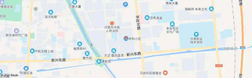 许昌祥和小区_公交站地图_许昌公交_妙搜公交查询2025
