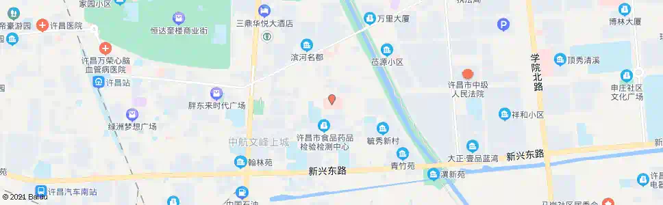 许昌中医院_公交站地图_许昌公交_妙搜公交查询2025