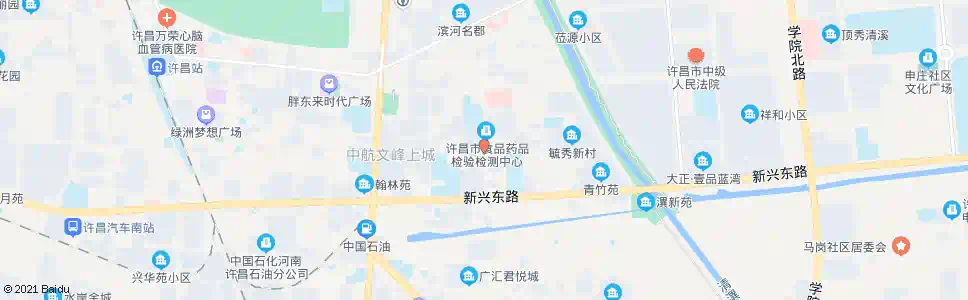 许昌毓秀路望田路口_公交站地图_许昌公交_妙搜公交查询2025