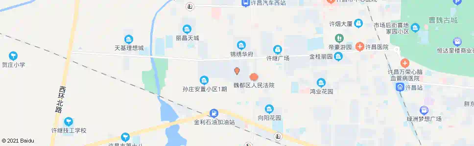许昌延中小区_公交站地图_许昌公交_妙搜公交查询2025