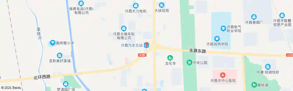 许昌汽车北站_公交站地图_许昌公交_妙搜公交查询2025