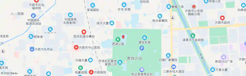 许昌文化路健康路口(市一高)_公交站地图_许昌公交_妙搜公交查询2025