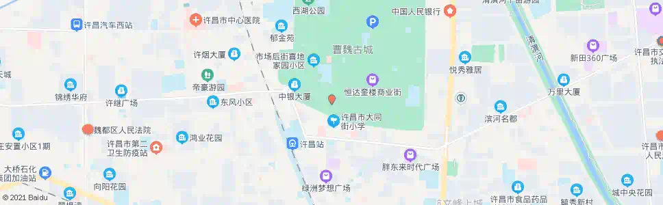 许昌瑞贝卡大酒店_公交站地图_许昌公交_妙搜公交查询2025