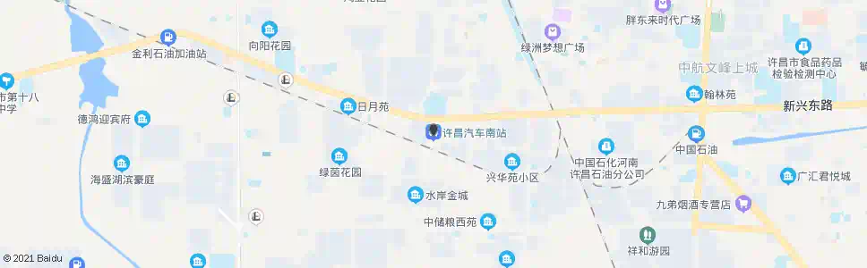 许昌文兴路(南行)_公交站地图_许昌公交_妙搜公交查询2025