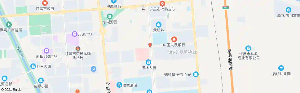 许昌新东街魏武路口_公交站地图_许昌公交_妙搜公交查询2025