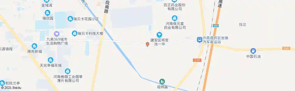 许昌许昌安友防盗门厂_公交站地图_许昌公交_妙搜公交查询2025