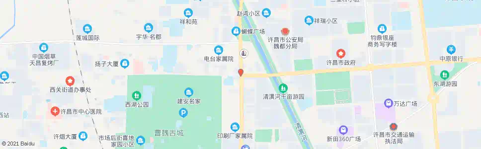 许昌建安路文峰路口_公交站地图_许昌公交_妙搜公交查询2025