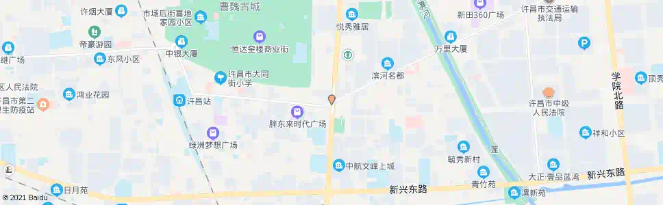 许昌文峰路七一路口_公交站地图_许昌公交_妙搜公交查询2025