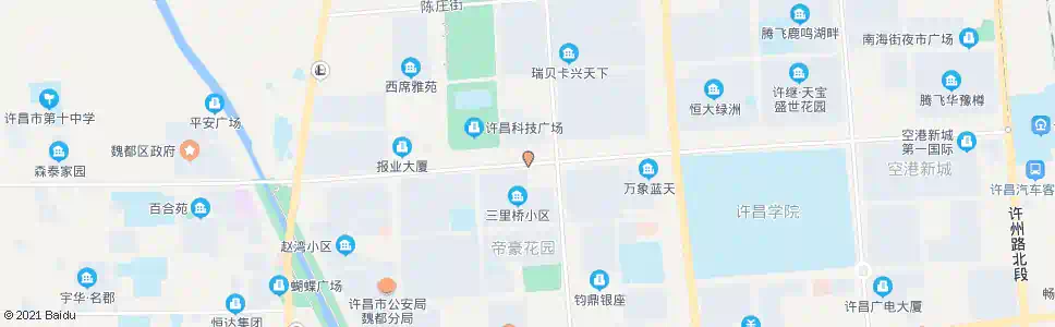 许昌魏文路天宝路口_公交站地图_许昌公交_妙搜公交查询2025