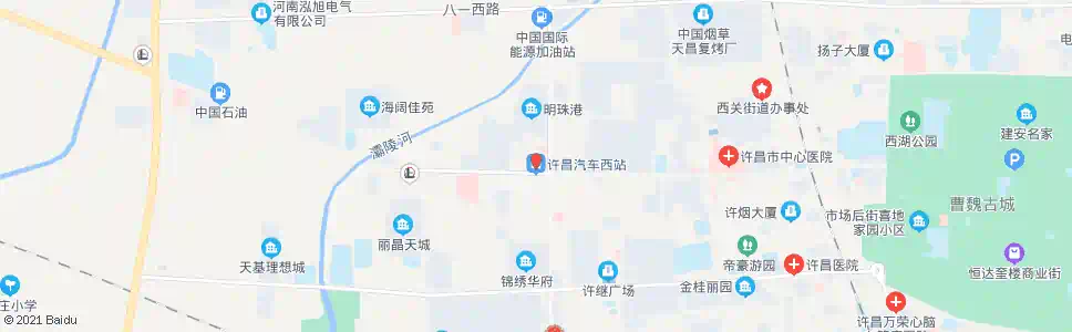 许昌客运西站_公交站地图_许昌公交_妙搜公交查询2025