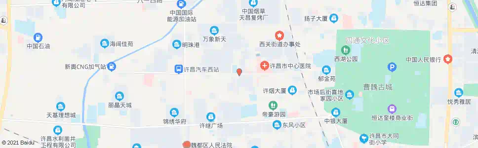 许昌烟厂家属院_公交站地图_许昌公交_妙搜公交查询2025