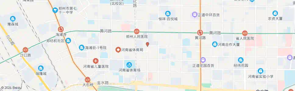 郑州纬五路经八路_公交站地图_郑州公交_妙搜公交查询2025