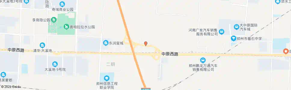 郑州绕城路中原路_公交站地图_郑州公交_妙搜公交查询2025