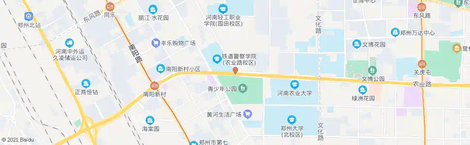 郑州农业路丰庆路_公交站地图_郑州公交_妙搜公交查询2025