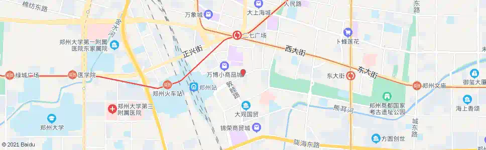 郑州大同路德化街站_公交站地图_郑州公交_妙搜公交查询2025