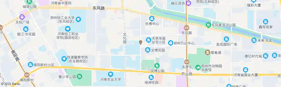 郑州文博西路农科路_公交站地图_郑州公交_妙搜公交查询2025