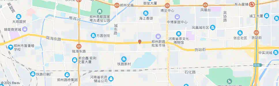 郑州陇海路货站北街_公交站地图_郑州公交_妙搜公交查询2025