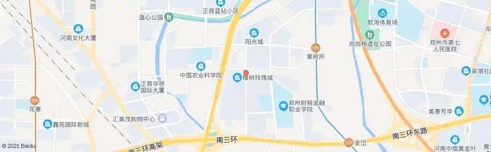 郑州橡树玫瑰城站_公交站地图_郑州公交_妙搜公交查询2025