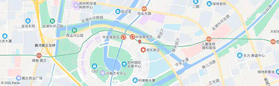 郑州商务外环九如路_公交站地图_郑州公交_妙搜公交查询2025