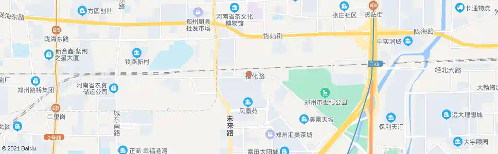 郑州石化路凤凰西街_公交站地图_郑州公交_妙搜公交查询2025