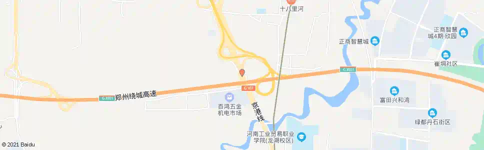 郑州G107小刘庄_公交站地图_郑州公交_妙搜公交查询2025